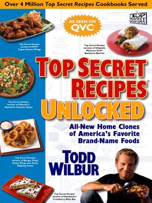 cover image of Top Secret Recipes Unlocked